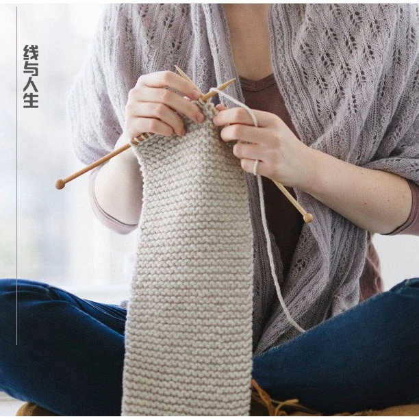 【孤 品 专 场】10-20 手编山羊绒 机制      中粗线