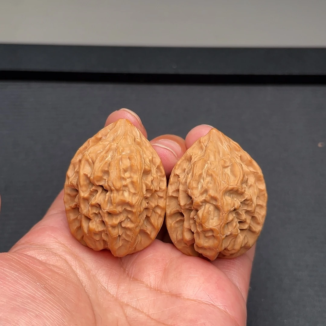 把件猴头核桃34×37×45精修头茬十三陵鸡心XM3551