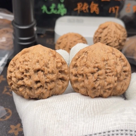 把件文玩核桃官帽