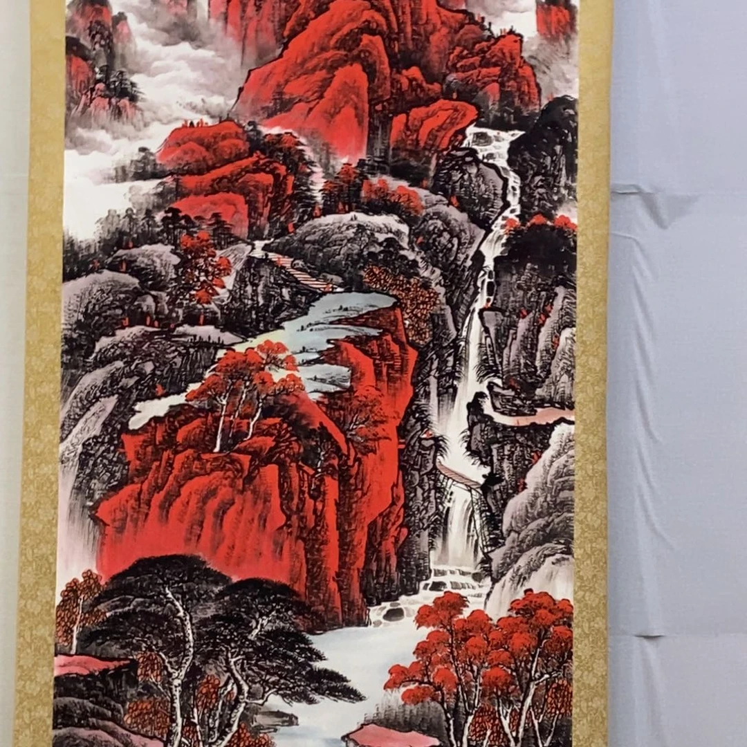 国画老师手笔手绘作品图n