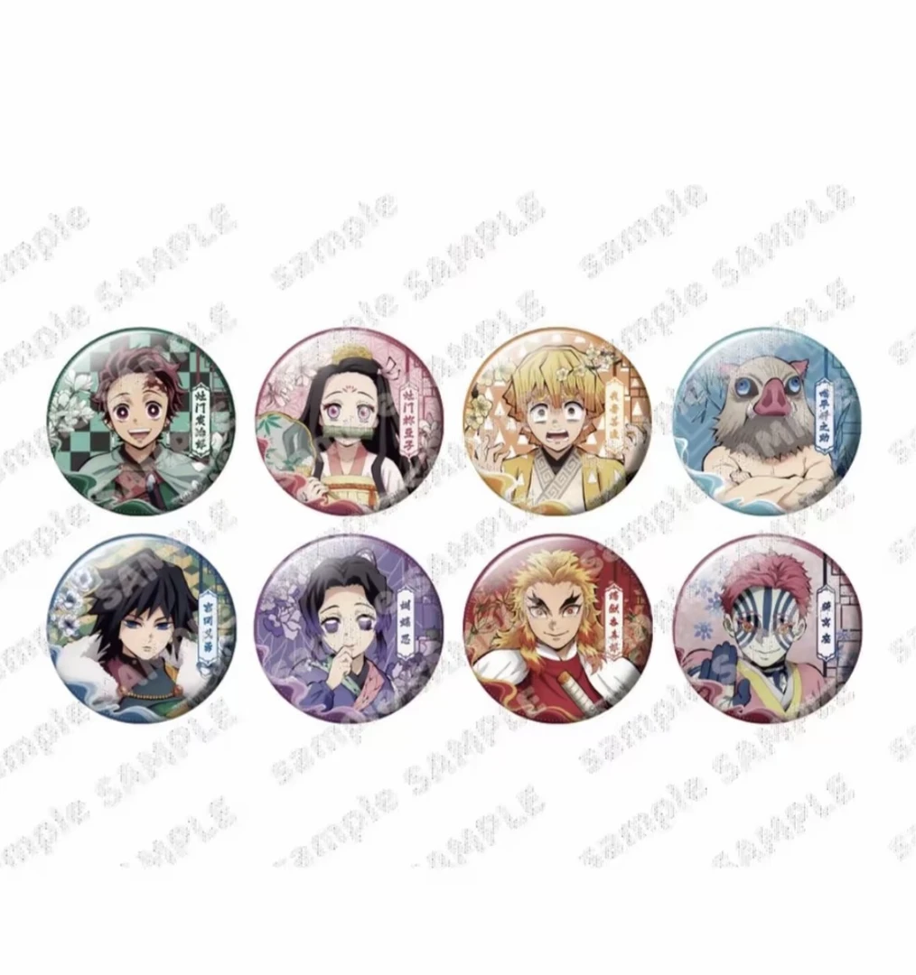 【鬼灭之刃】国风服饰限定吧唧-盲抽