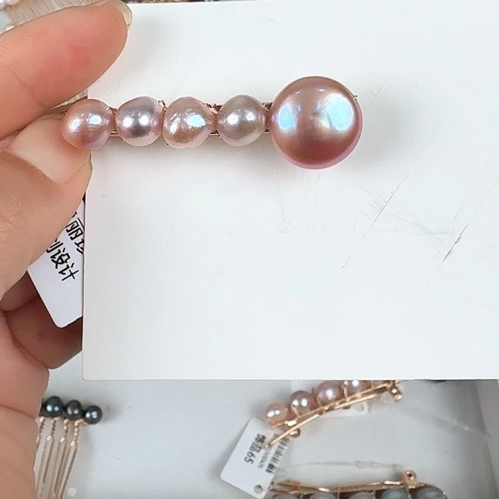 未镶嵌发饰淡水珍珠