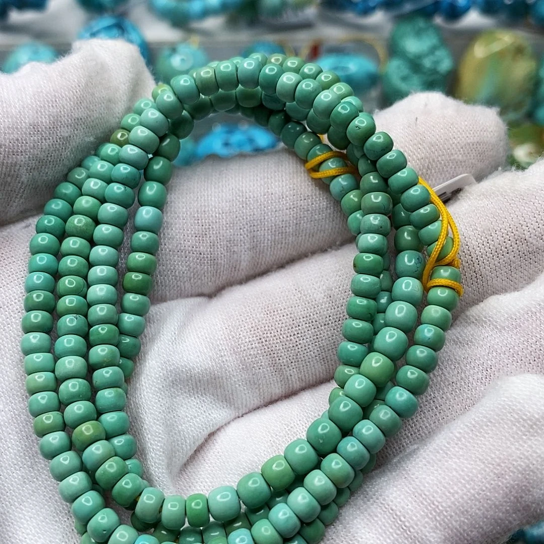 绿松石未镶嵌天然原矿 带武汉地大证书