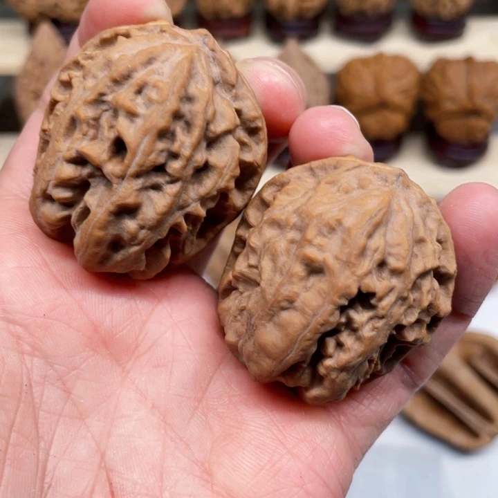 文玩核桃把件门墩200