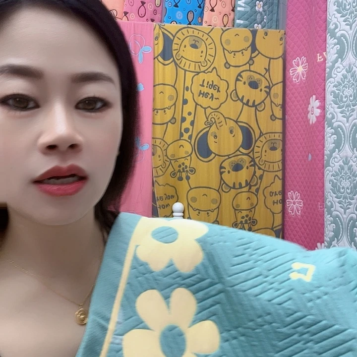 棉绿色花环出纯棉