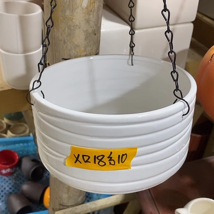 摆件陶盆有孔 微瑕介意勿拍