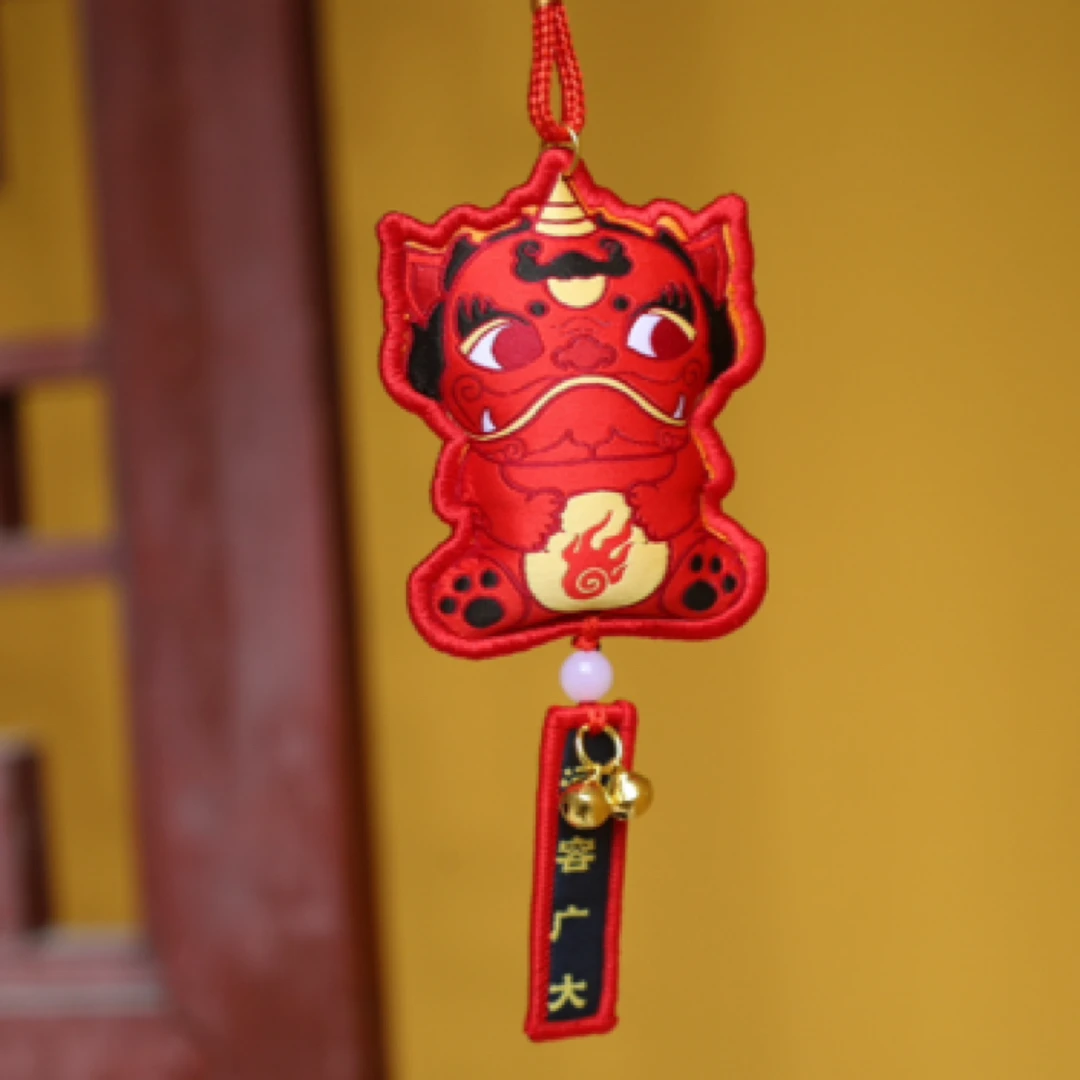 九华山  谛听香囊挂件