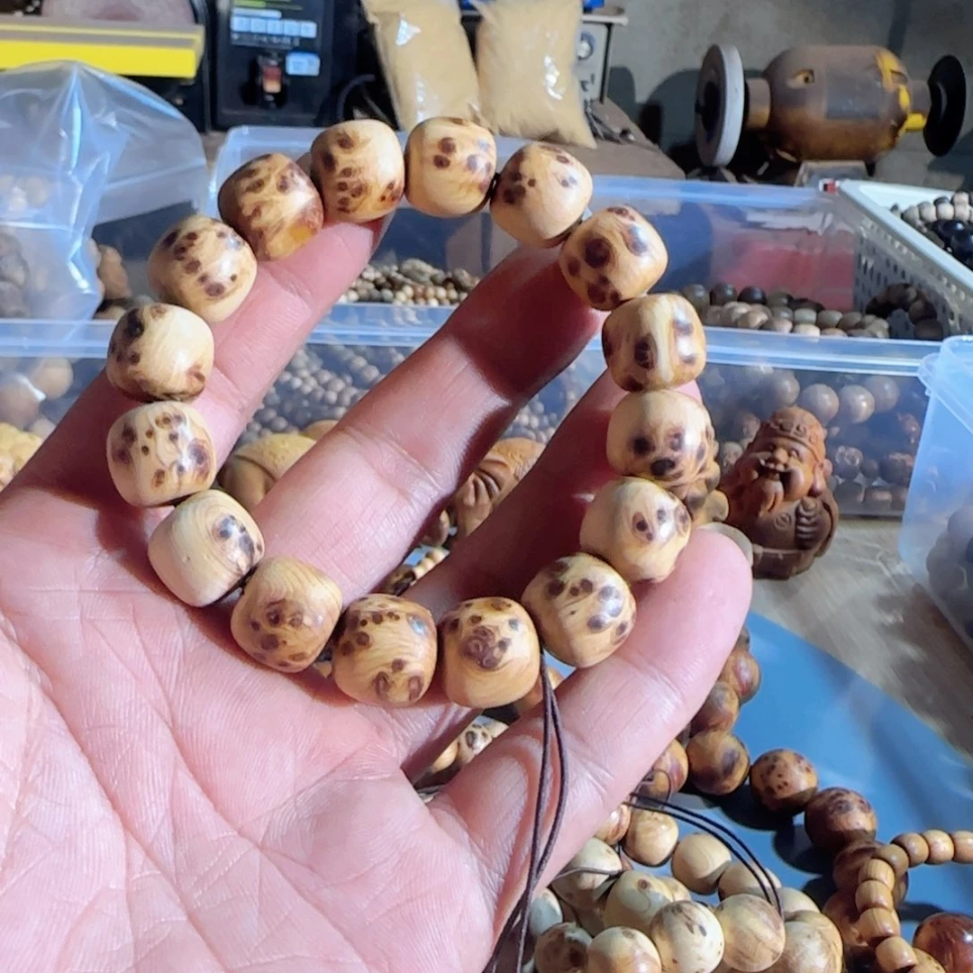 柏木（崖柏）13×14老形满榴阵化料