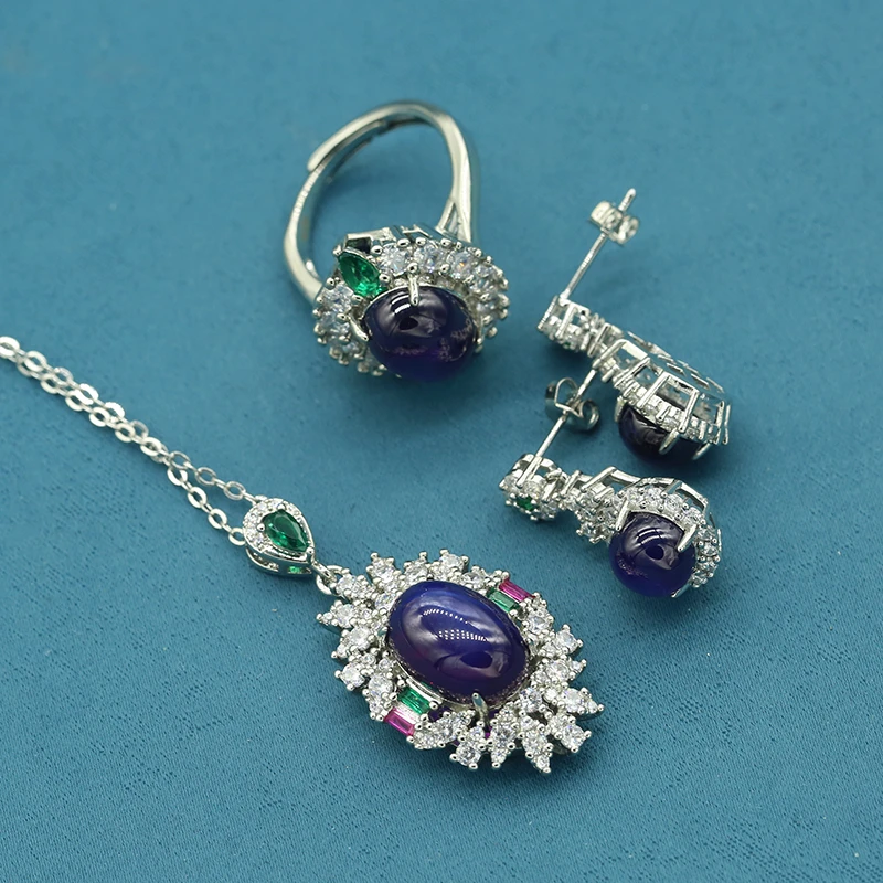 【高级定制】收藏级轻奢时尚设计吊坠套装X232