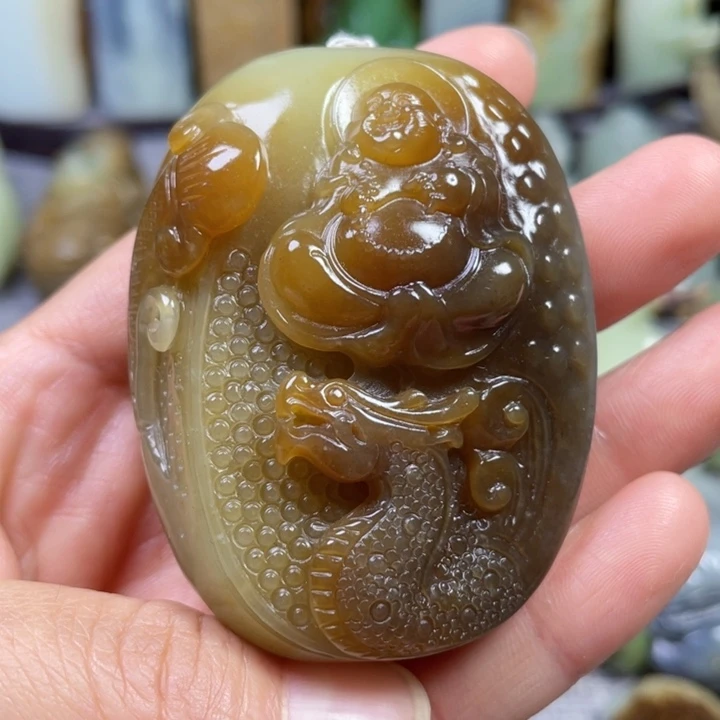 未镶嵌和田玉挂件