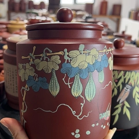 【闪购商品】紫砂茶叶罐换***！