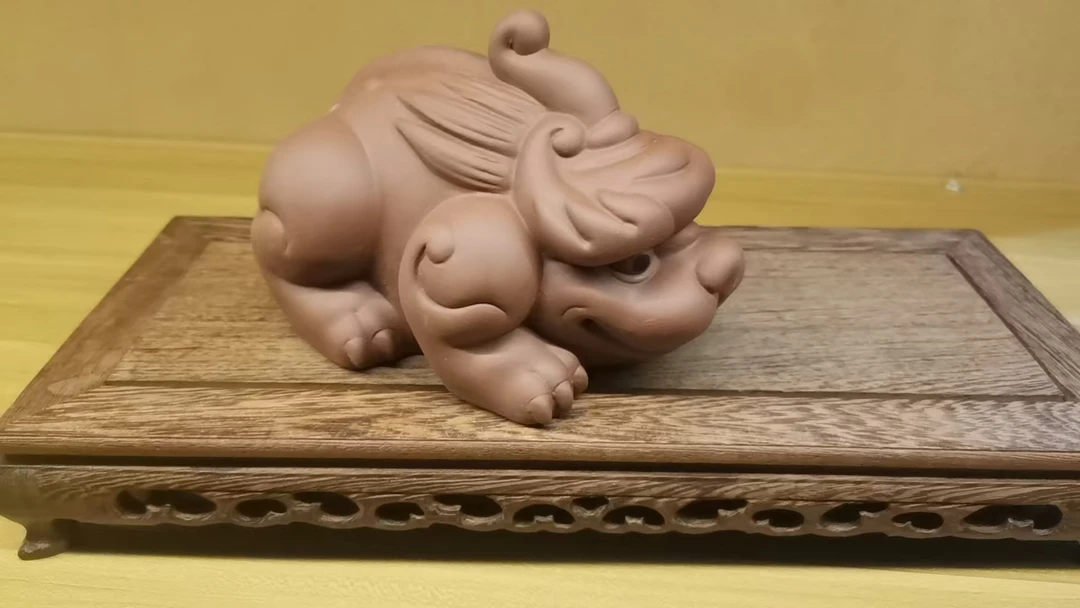 快乐貔貅茶宠摆件A346