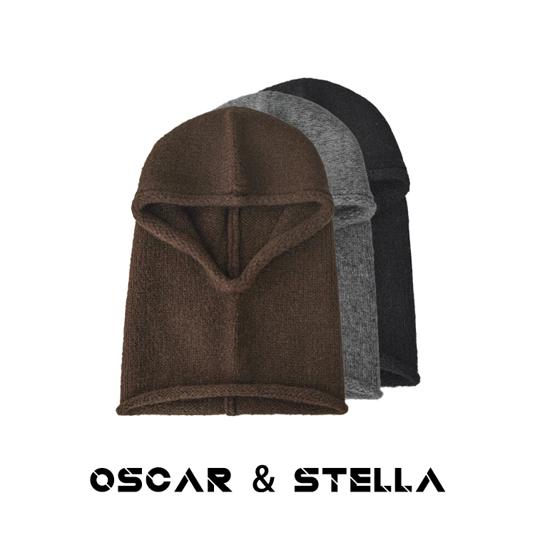 OSCAR&STELLA【巴拉克法帽】羊毛氛围感舒适亲肤针织帽134 1105-1