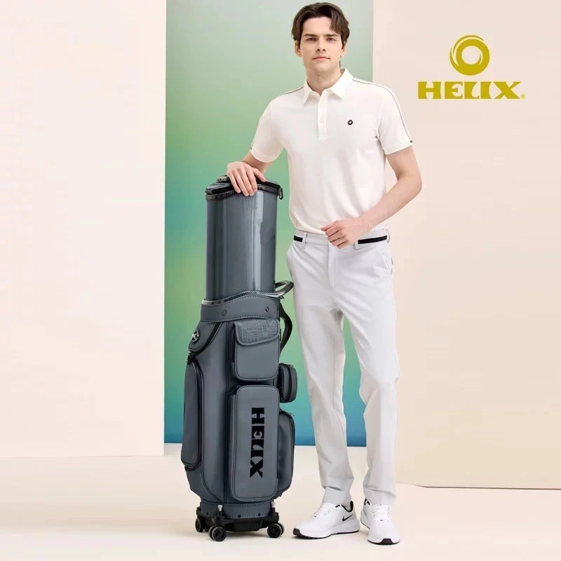 HELIX喜力克斯高尔夫球包25年新款飞机托运包golf航空包四轮万向