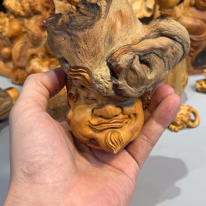 柏木（崖柏）根雕工艺摆件