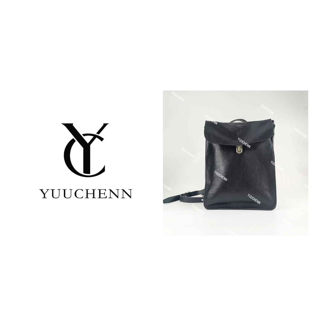YUUCHENN/拉达同款【双肩包】进口植鞣牛皮27cm HH4949