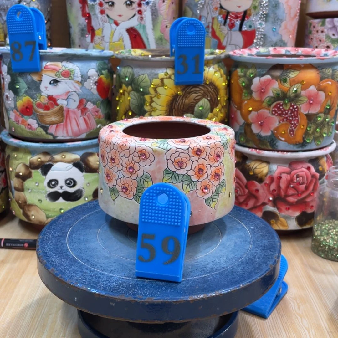 多肉花盆顶冠花盆