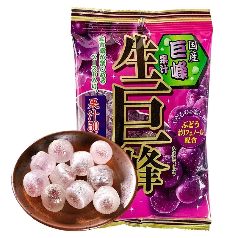 日本理本ribon巨峰葡萄味糖