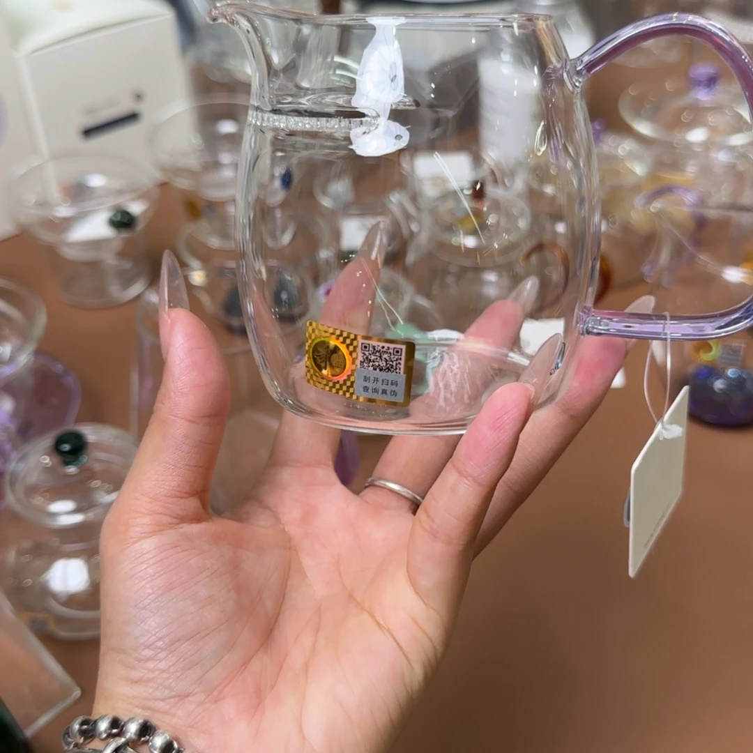 禾器浅紫色泰然月牙款