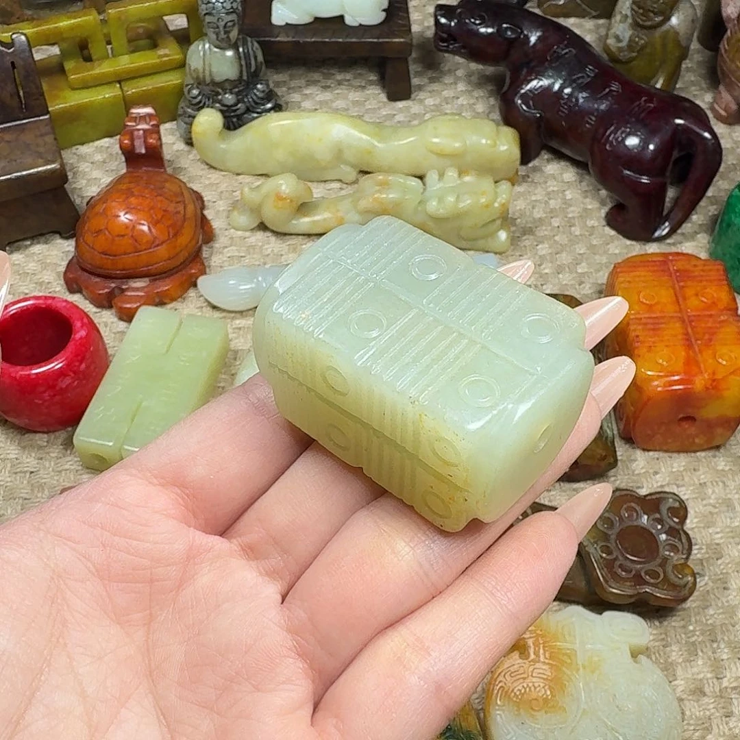 白玉菩提吊坠挂件