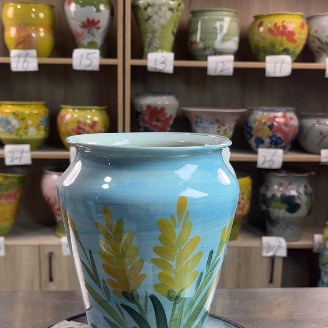 1zp景德镇陶瓷花盆