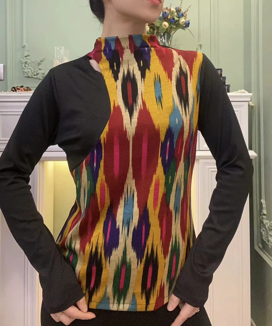 elmoda 时尚新款新菜色艾特莱斯打底衫