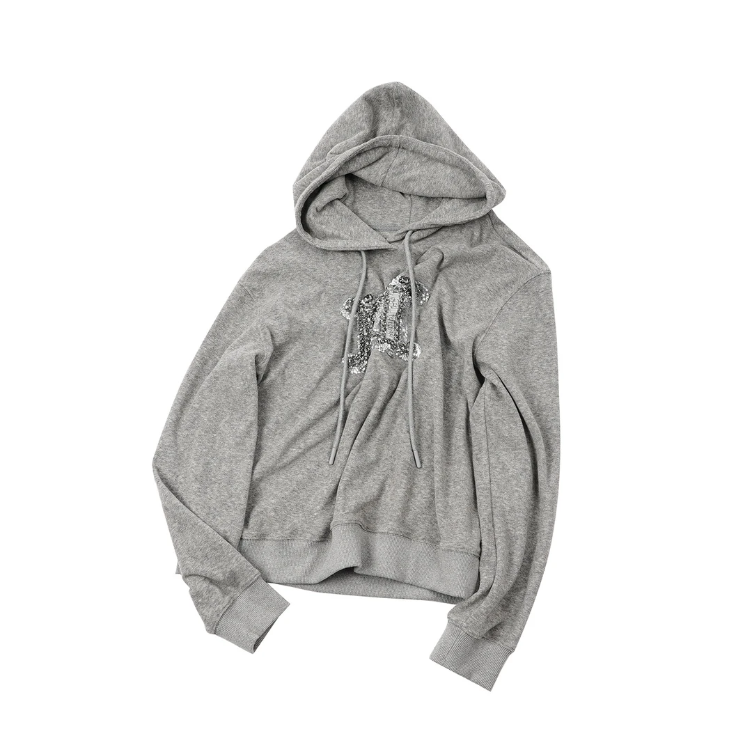 【时尚宽松连帽针织毛衫】WYCL51124