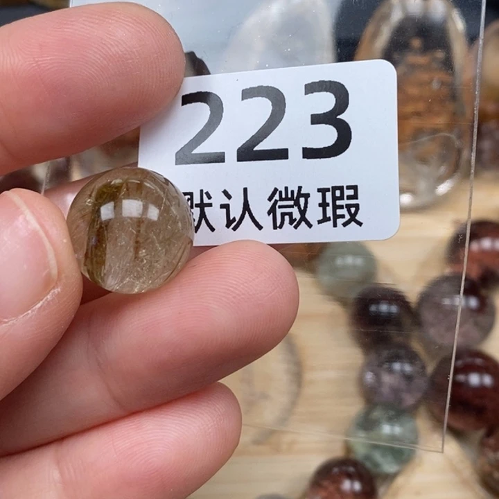 栀***时水晶未镶嵌颈饰水晶