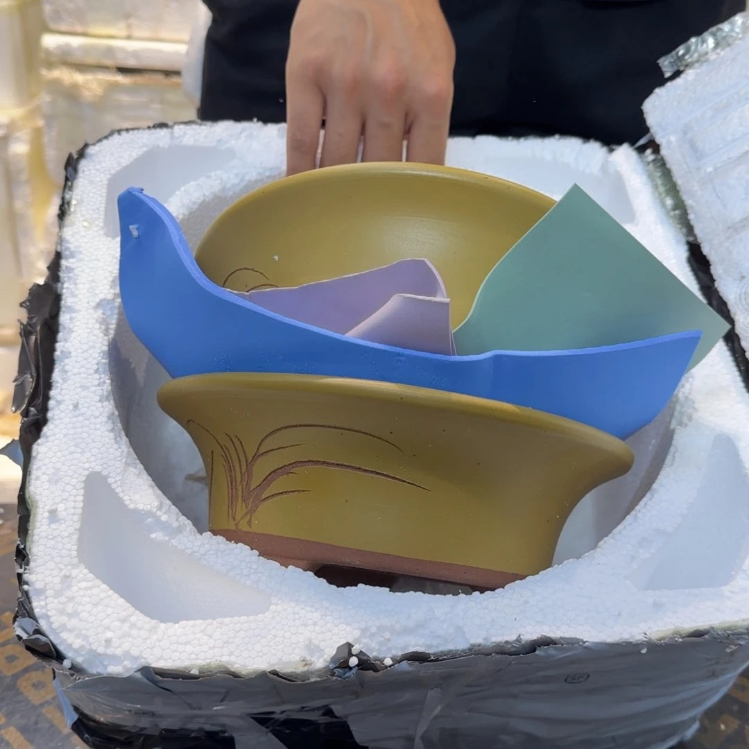 紫砂花盆瑕疵的问题