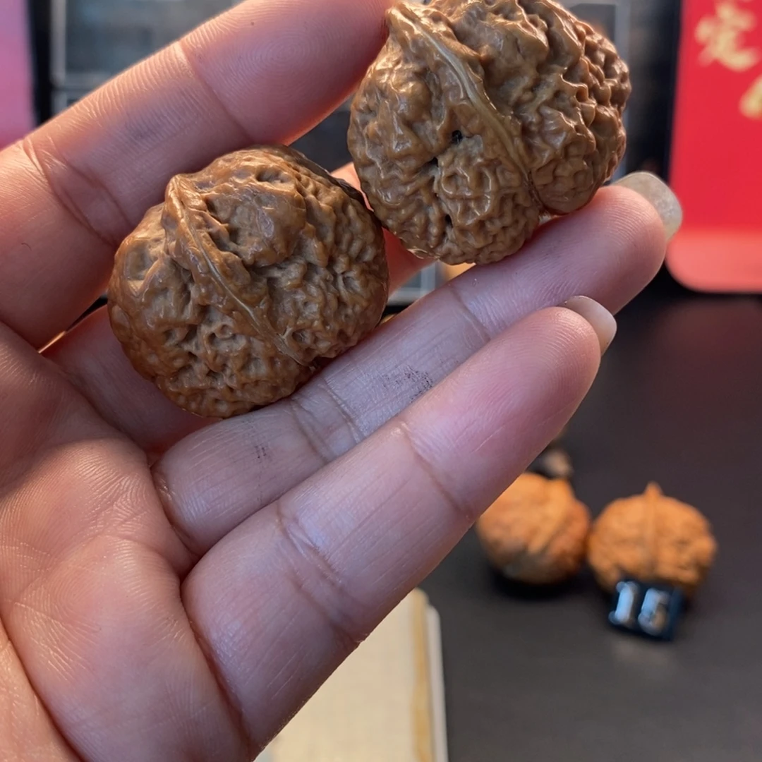 文玩核桃把件鱼籽蛙26号