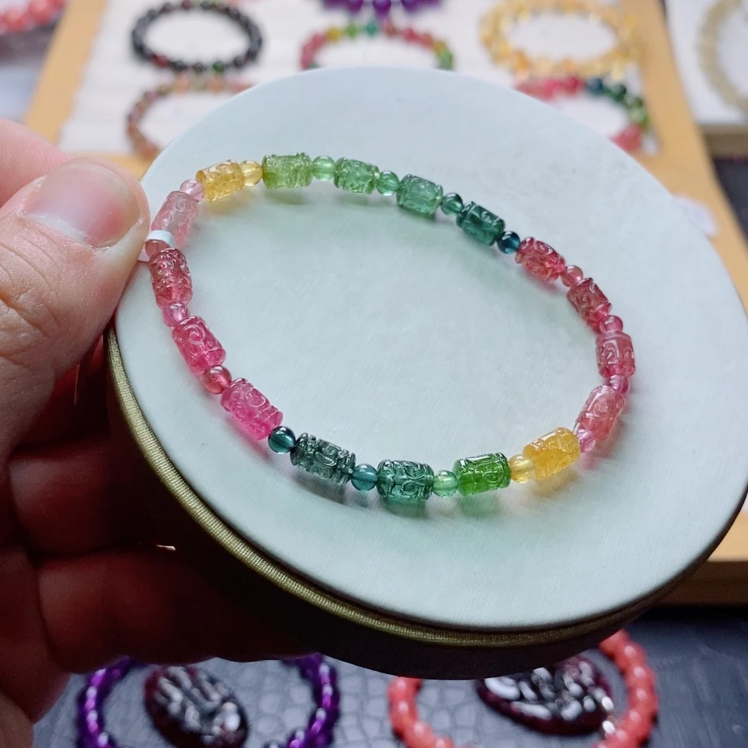 碧玺手链未镶嵌碧玺