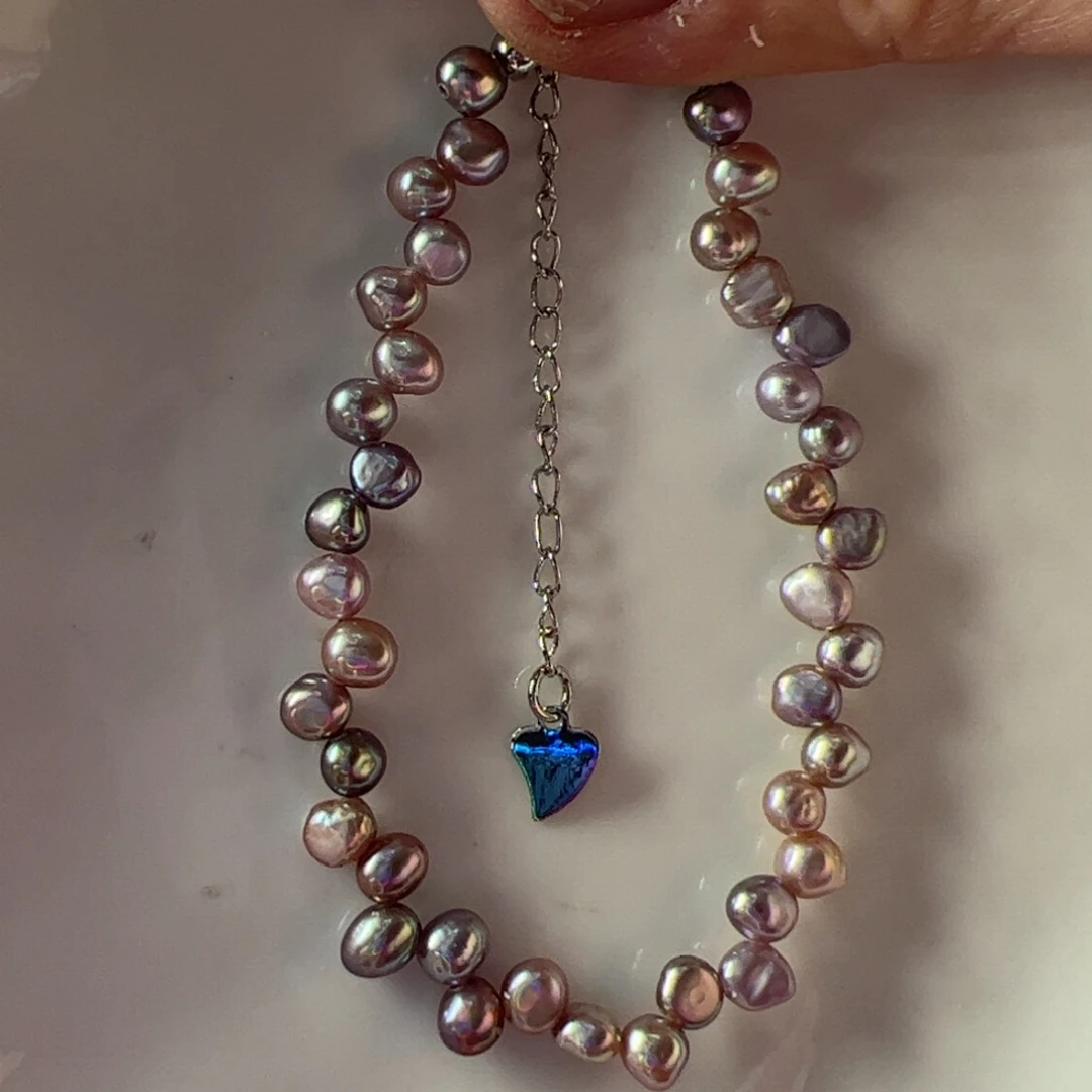 淡水珍珠手绳合金711