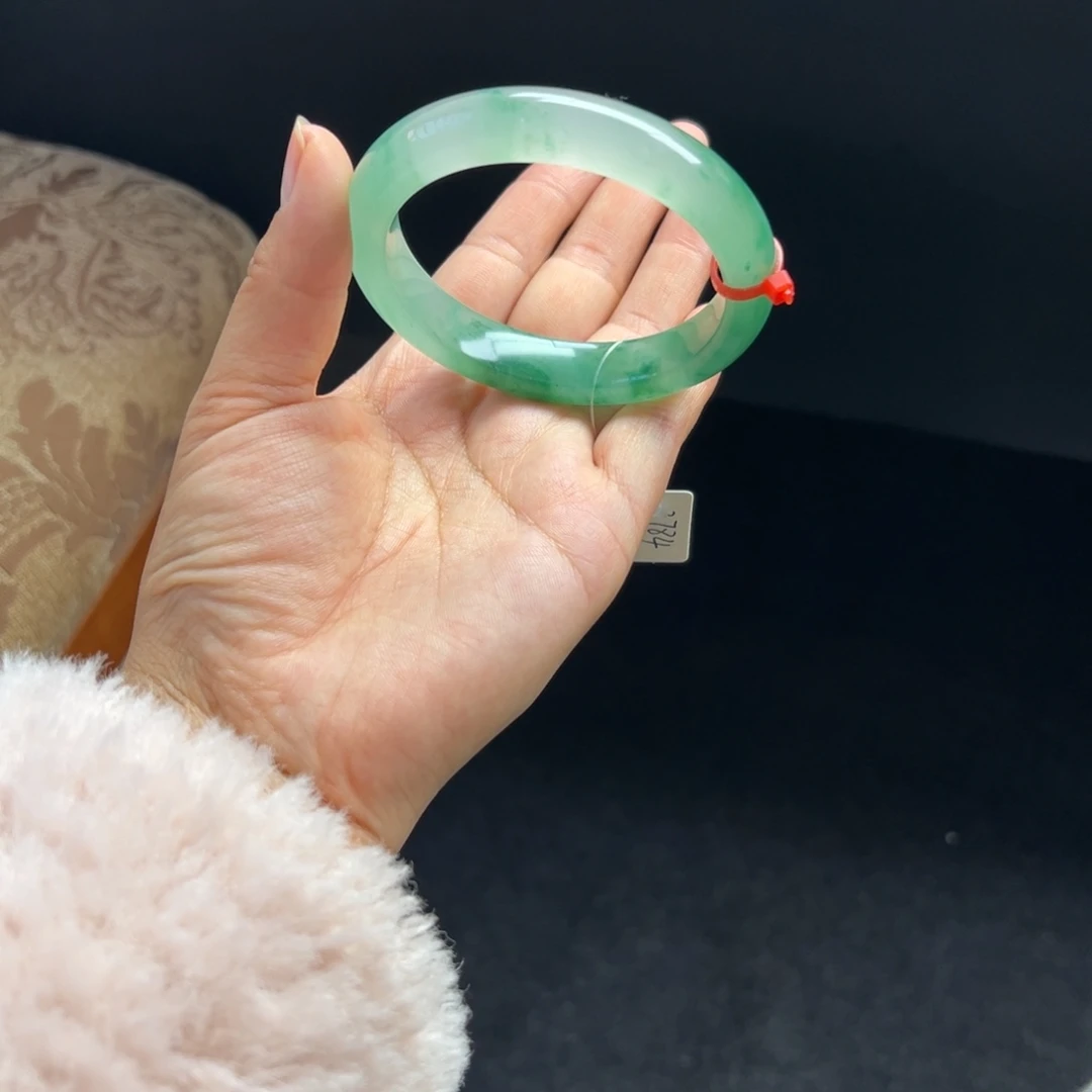 石英质玉未镶嵌手镯非洲翠5960