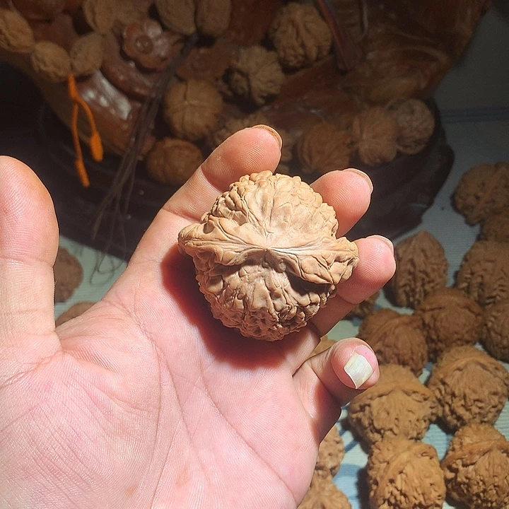 睡***整把件文玩核桃龙鼎