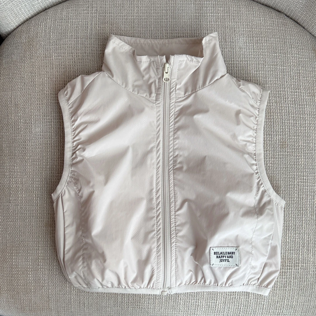 【休闲三防马甲背心 小乐妈咪】宝宝春秋儿童装无袖上衣马甲背心B28