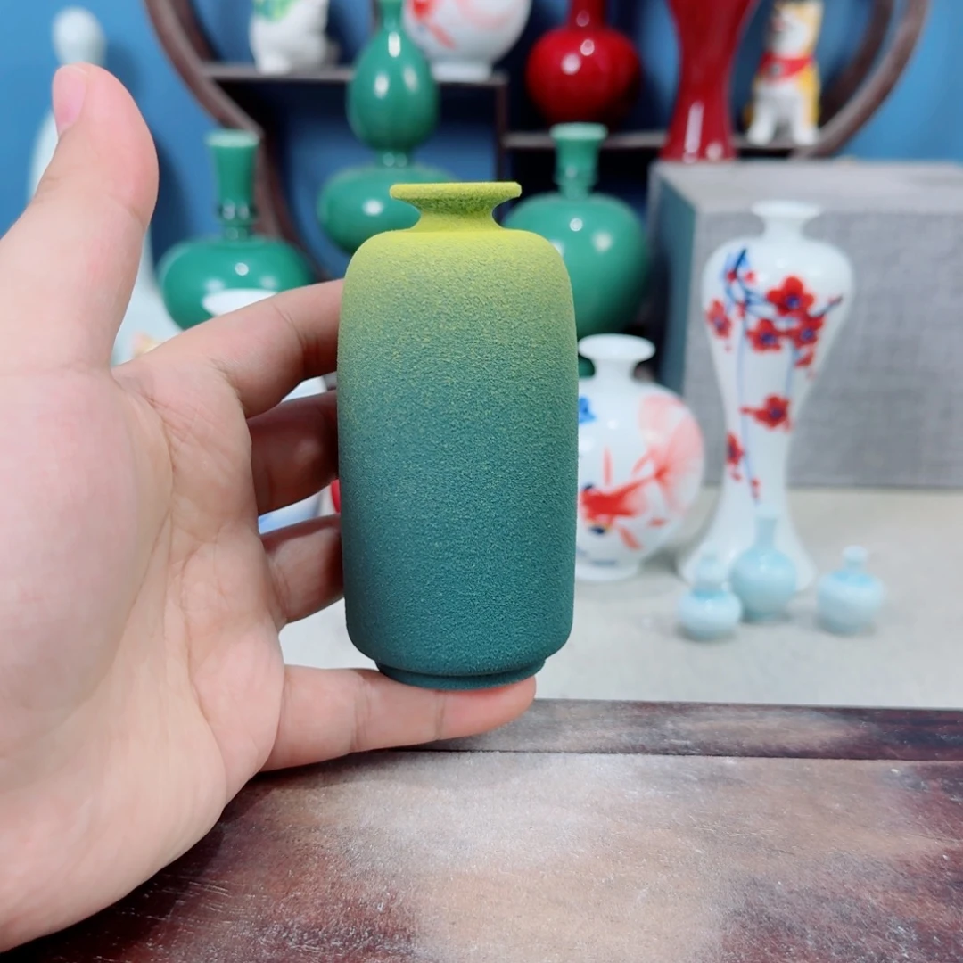 陶瓷手工小花器摆件