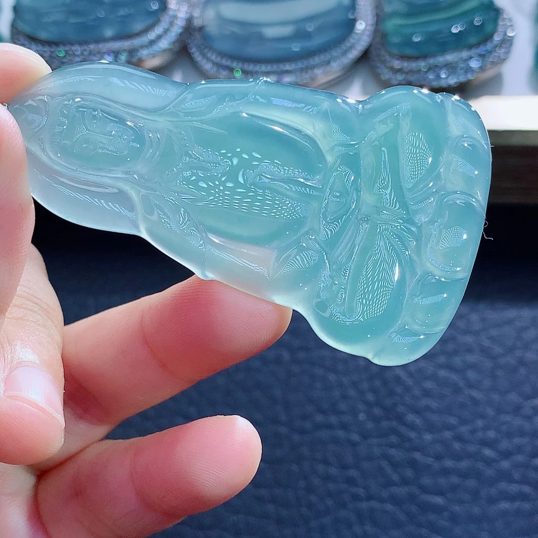 未镶嵌挂件翡翠翡翠