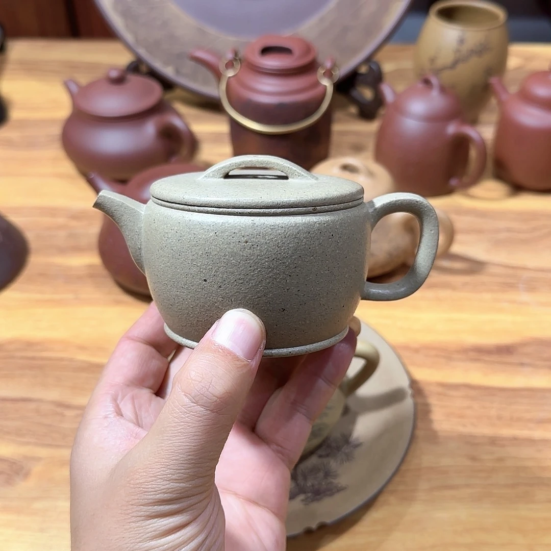 紫砂壶紫砂汉瓦壶微瑕