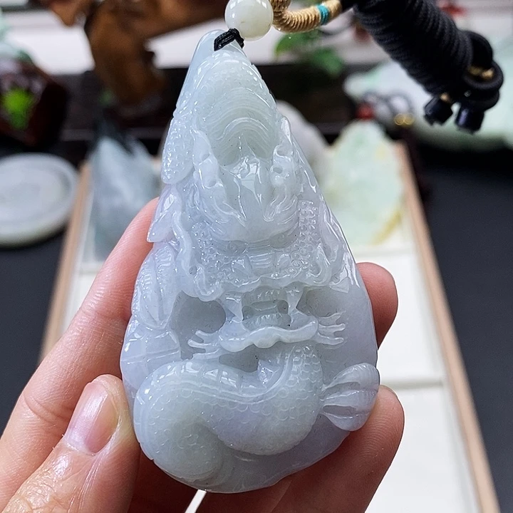 颈饰未镶嵌翡翠缅甸翡翠a货