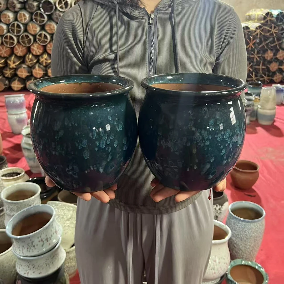 115高端宜兴紫砂花盆捡漏家用高16口15大号清仓