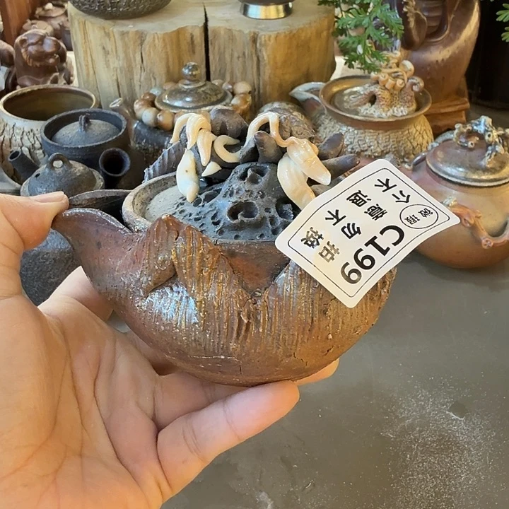 茶壶紫砂柴烧新品福利多多