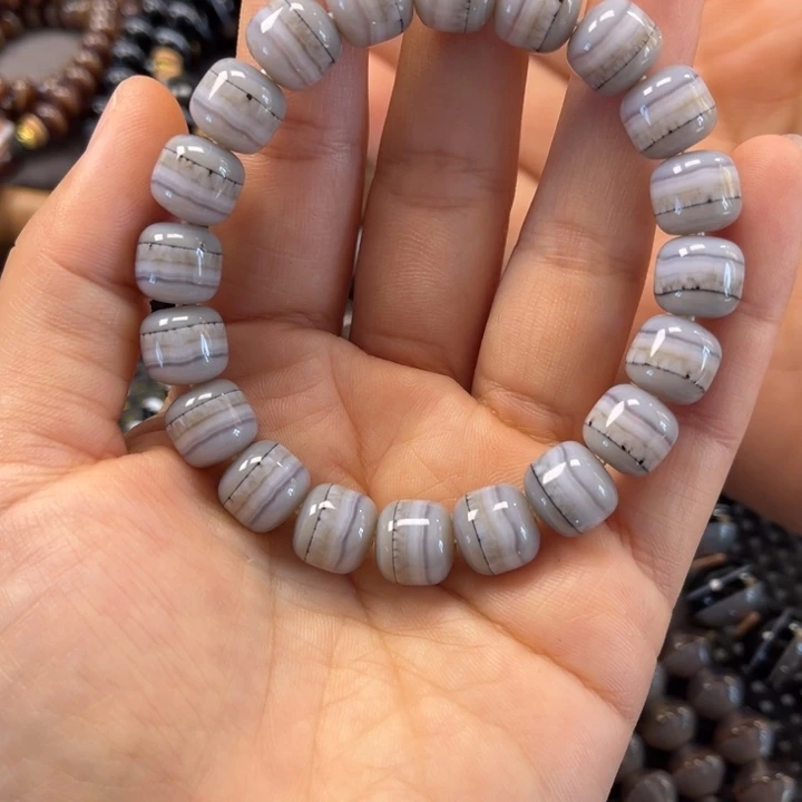 玛瑙/玉髓未镶嵌手链