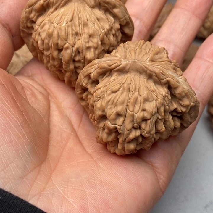 文玩核桃把件走****福四座楼