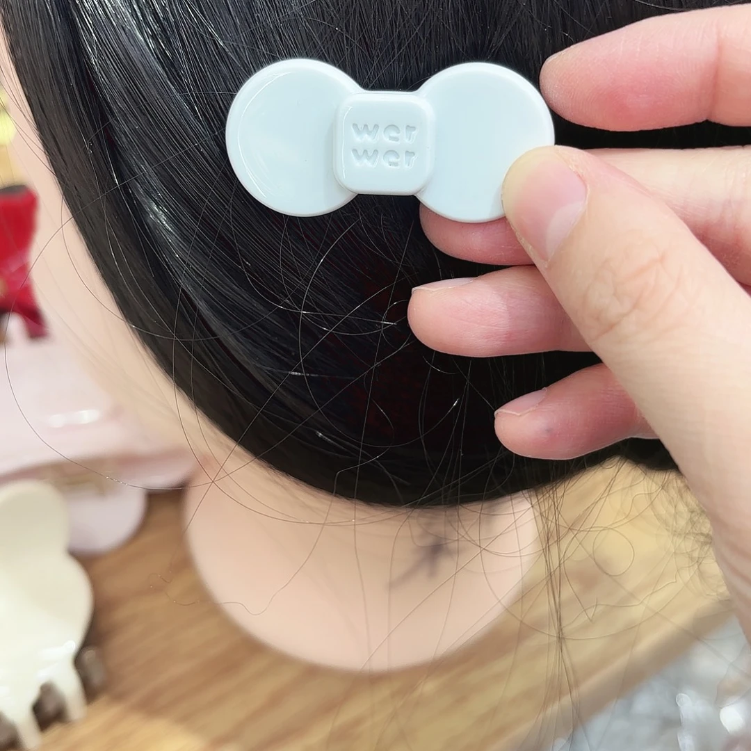 皮质铁合金小号蝴蝶结蓝色