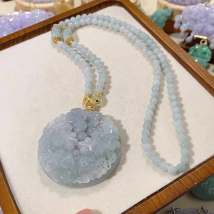 颈饰未镶嵌翡翠翡翠吊坠