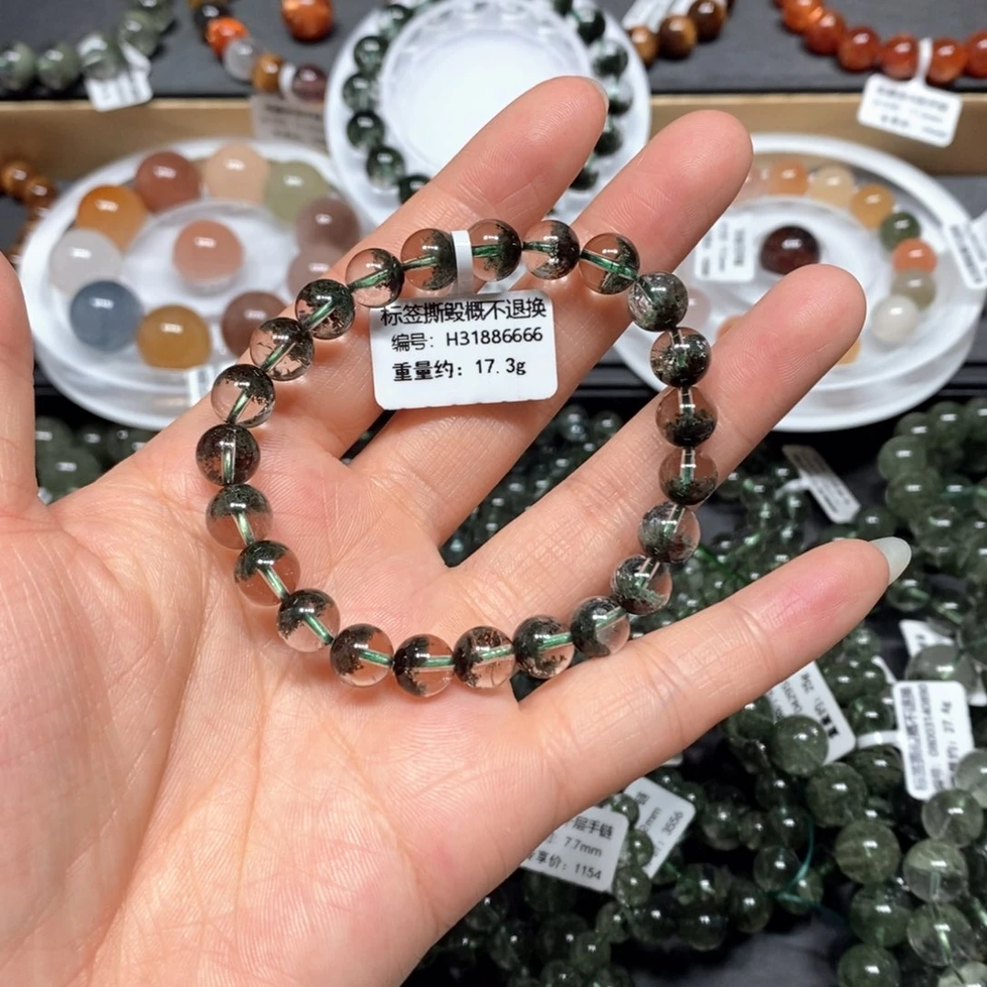 水晶手链未镶嵌绿幽灵