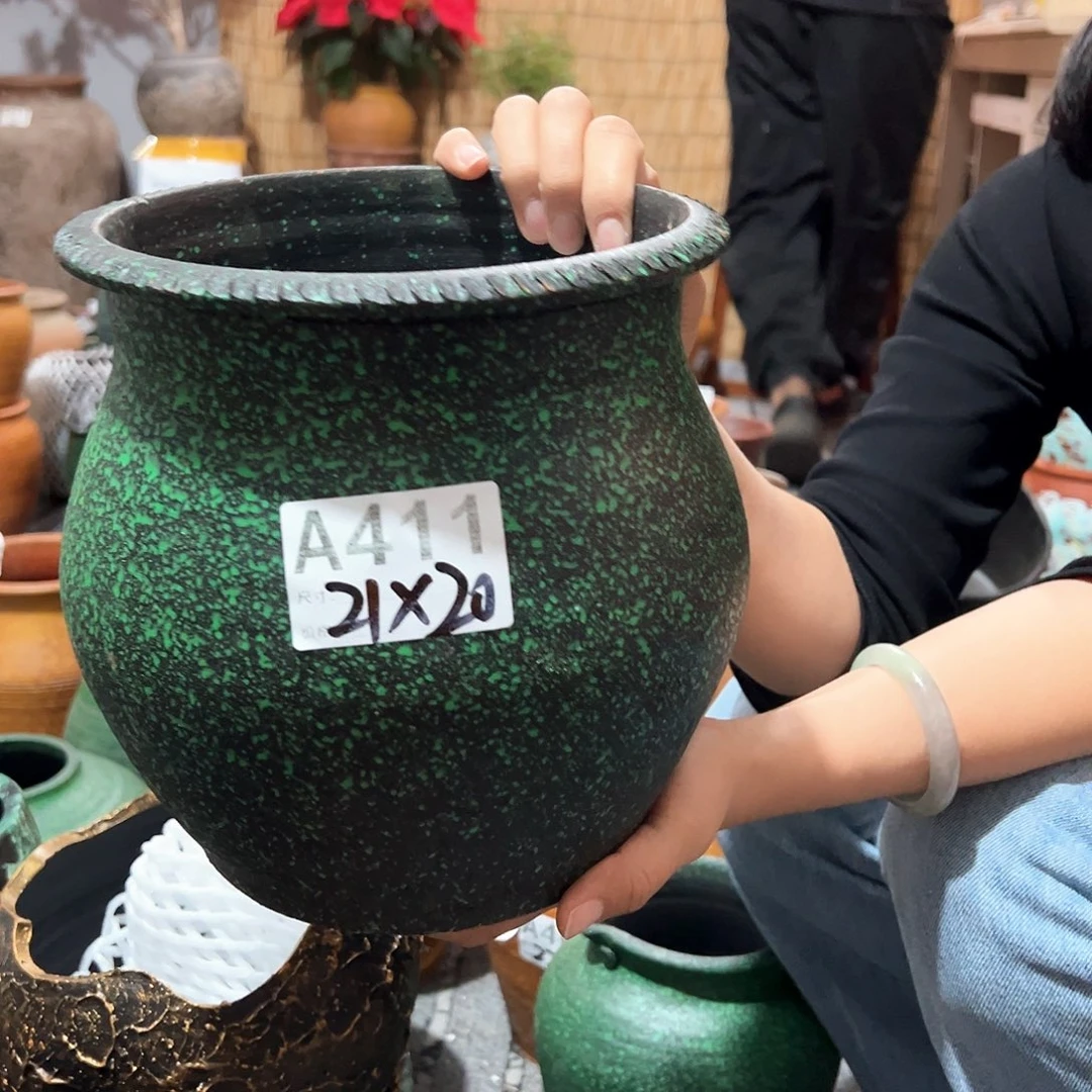 13绿色大福袋有孔