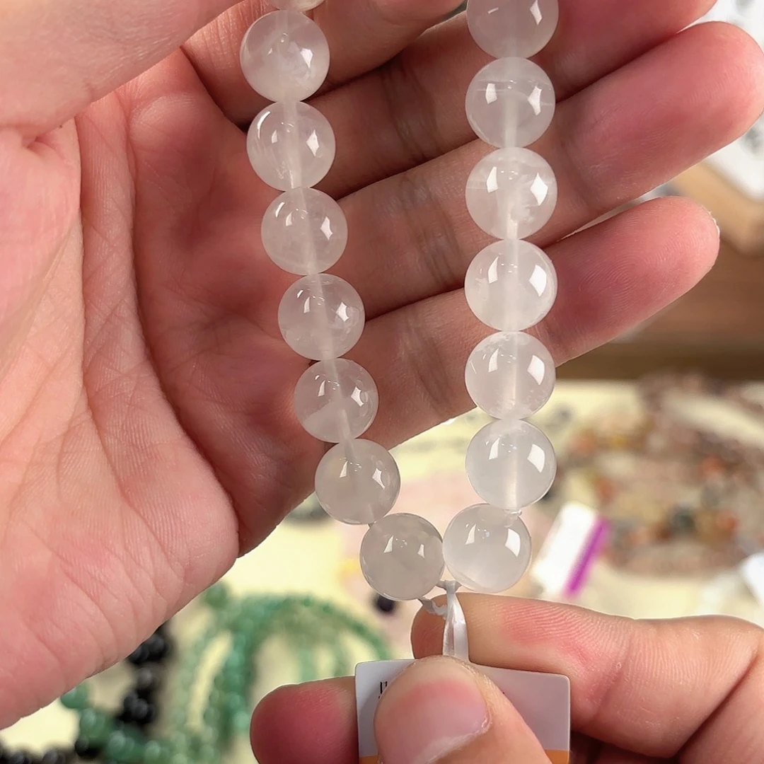 水晶手链未镶嵌白幽灵 11mm