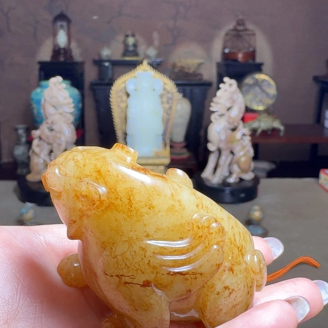 和田玉挂件未镶嵌岳