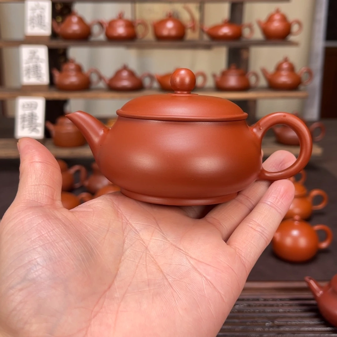 紫砂茶壶超薄明炉130cc